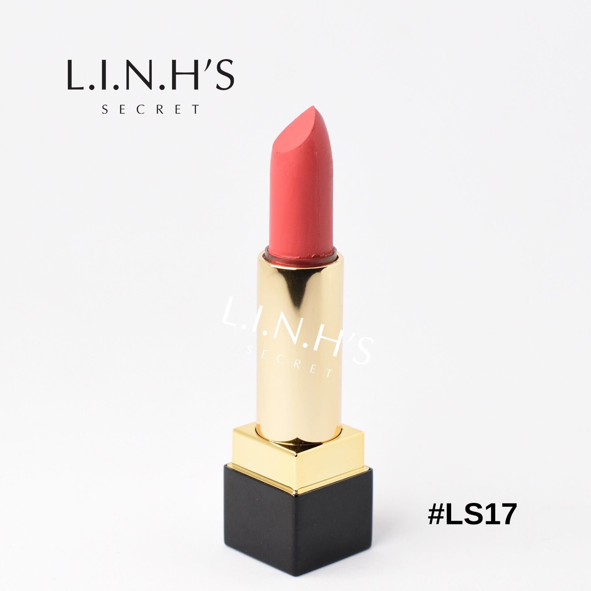 Son lì LS17 · Cam đất đỏ – thỏi son thật