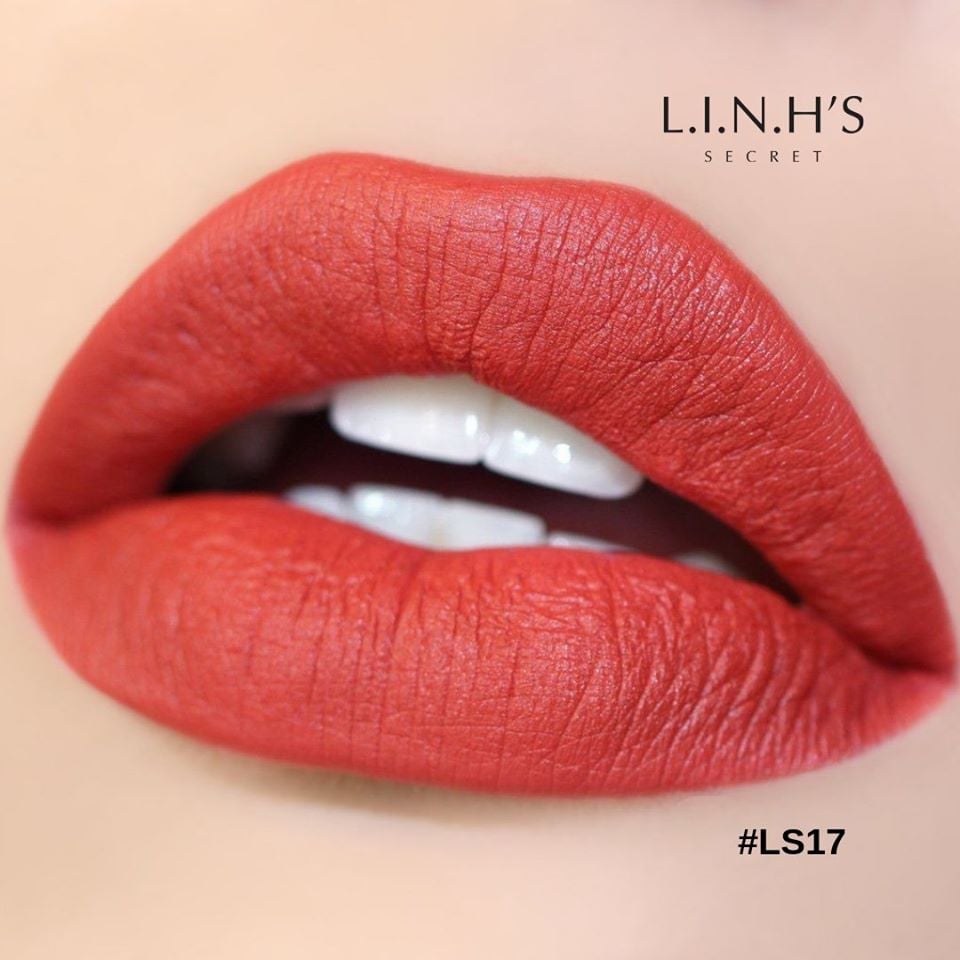 Son lì LS17 · Cam đất đỏ – màu son trên môi